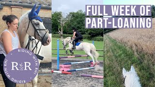 A Full Week With My Horse PartLoaning Edition  How Does Sharing A Horse Work Riding With Rhi [upl. by Rance285]