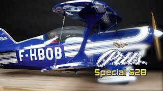 Kingcraft Pitts Special S2B 1200mm 47quot ARF  HobbyKing Product Video [upl. by Mooney627]