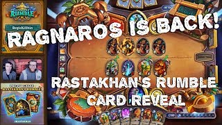 RAGNAROS IS BACK Rastakhans Rumble Card Reveal [upl. by Nibot]