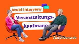 AZUBIINTERVIEW 🎉 Alltag eines Veranstaltungskaufmanns in der Ausbildung [upl. by Latton]