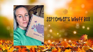 September 2024  Scentsy Whiff Box [upl. by Gosnell]