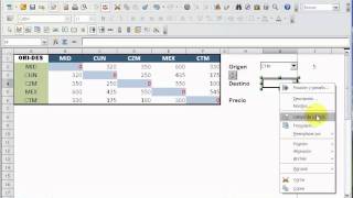 La función ÍNDICE de Openoffice Calc [upl. by Ewold]