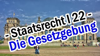 Die Gesetzgebung  Staatsrecht I 22 [upl. by Ylloh]