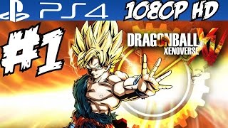 Dragon Ball XenoVerse Walkthrough Part 1 Gameplay PS4 Before Xenoverse 2 Review 1080p HD [upl. by Elleyoj]