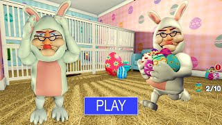 EGG HUNT EASTER BETTYS NURSERY ESCAPE OBBY  Full Gameplay roblox obby update [upl. by Urquhart476]