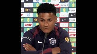 Ollie Watkins reflects on his goal for England [upl. by Topper573]