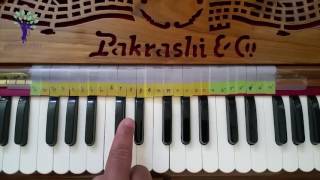 Harmonium Tutorials on Vaishnav Bhajans How to figure out a kirtan Uttam Bhakta Das Part 1 [upl. by Einhorn]