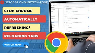 How to Stop Chrome From Automatically RefreshingReloading Tabs [upl. by Griffith522]