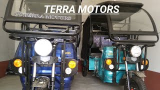 TERRA MOTORS E RICKSHAW [upl. by Irolav]