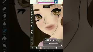 ibis paint x hacks🎀🌷🖌 ibispaintx art drawing artist sketch [upl. by Teragram758]