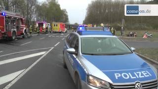 Fünf Verletzte bei Unfall in Valbert [upl. by Egan]