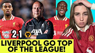 Liverpool Are Serious Title Contenders Gravenberch Is Genius Liverpool 21 Wolves Reaction [upl. by Saber629]