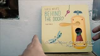 Story telling a book titled  Guess Whats Behind The Door by Agnese Baruzzi [upl. by Fronia]