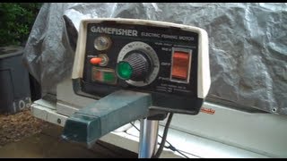 Minn Kota 15 and a GameFisher Trolling Motor [upl. by Dreeda580]