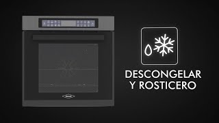 Horno digital Tandoori de Haceb con funciones Descongelar y Rosticero [upl. by Wallache871]