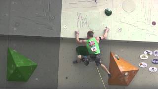 Magnus Midtboe Lead Men Semifinal  IFSC Climbing World Championship 2011 [upl. by Leahplar]