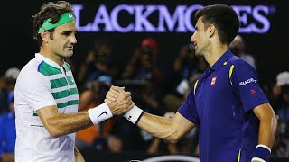 Novak Djokovic vs Roger Federer  Australian Open 2016 Semifinal Highlights [upl. by Ydnagrub]