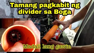 How to assemble divider in PVC Boga tutorial boga lantaka trendingvideo [upl. by Battat]