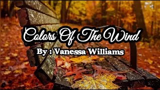 COLOR OF THE WIND KARAOKE  VANESSA WILLIAMS [upl. by Polly]