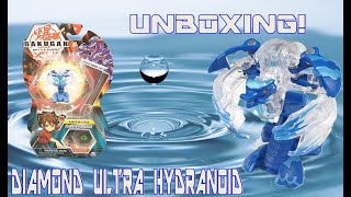 Diamond Ultra Hydranoid Bakugan Battle Planet Unboxing FRANCE [upl. by Clough]