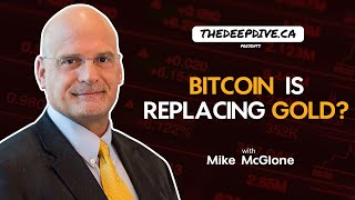 Bitcoin Is Replacing Gold  Mike McGlone [upl. by Retsev194]