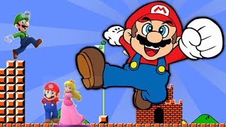 Super mario world epic gameplay world 1 completed but mario couldnt find her princess👸 must watch [upl. by Corder]