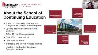 Who is MacEwan University and the School of Continuing Education [upl. by Rehctelf849]