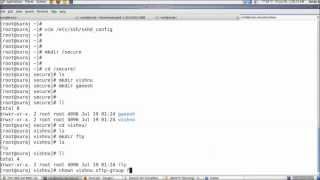 Setup SFTP server tutorial using chroot [upl. by Garrott]