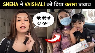 SNEHA SACHDEVA angry REPLY to VAISHALI 😳  Hriday meet with his new mom  Paras Thakral Vlogs [upl. by Virgy]