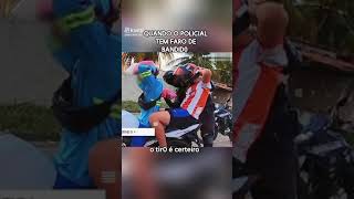 QUANDO O POLICIA TEM FARO DE BANDIDO NÃO PASSA UM [upl. by Naziaf]