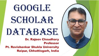 Google Scholar Database [upl. by Alohs]