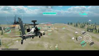 MWT Tank Battles AH64E gameplay [upl. by Odlo]