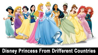 Disney Princesses From Different Countries  part 1 [upl. by Hachmann217]