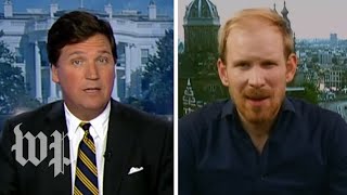 ‘You’re a moron’ Tucker Carlson clashes with Dutch historian [upl. by Eibloc]