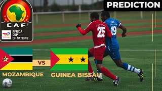 Mozambique vs Guinea Bissau CAF Africa Cup Of Nations 2025 Qualifier Match Preview Prediction [upl. by Gallager]