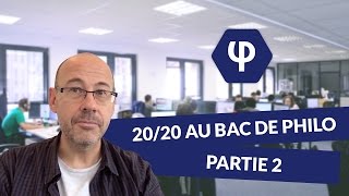 Entretien avec Julie note de 2020 au bac de philo  23  Philosophie [upl. by Yelekalb]