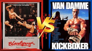 Contacto Sangriento VS Kickboxer  ¡VAN DAMME CONTRA VAN DAMME [upl. by Elburt]