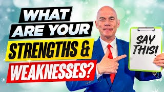 WHAT ARE YOUR STRENGTHS AND WEAKNESSES 7 GREAT ANSWERS to this TOUGH Interview QUESTION [upl. by Levana]