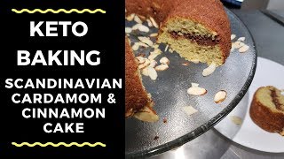 Keto Scandinavian Cardamom Cinnamon Cake [upl. by Nerual]