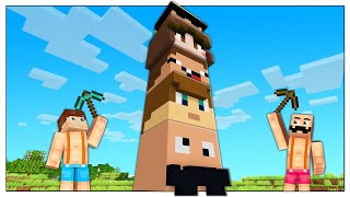 ABBIAMO COSTRUITO IL GRATTACIELO DEGLI YOUTUBER  Minecraft ITA [upl. by Anisirhc998]