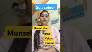 Soil colour Munsell chartagriculture agta cuet cute viralvideo viralshorts agricultureexam [upl. by Adlesirk]