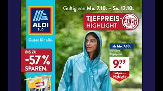 ALDI SÜD prospekt Deutschland ab Montag 7 10 2024  Sortimentsprospekt  Reisemagazin Oktober [upl. by Gaylord666]