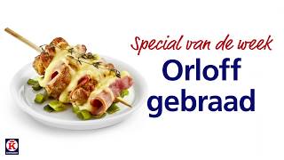 Keurslager Special Orloff gebraad varkensschnitzel [upl. by Nirag]