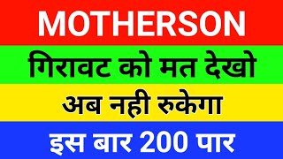 samvardhan motherson share latest news  samvardhan motherson news today  motherson target price [upl. by Nilcaj]