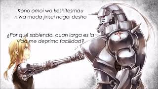 Full metal Alchemist brotherhood op 1 letra sub español [upl. by Nywde299]