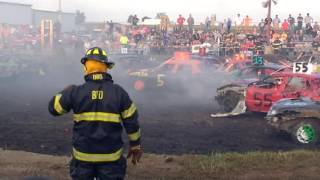 Blairstown ia Demo Derby Sept 3 2016 [upl. by Feinleib]