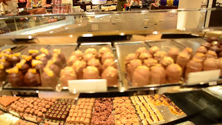 Inside the Laderach Swiss Chocolate Shop [upl. by Hgielrahc]