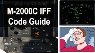 DCS Mirage2000C IFF Codes 29 update [upl. by Hewet]