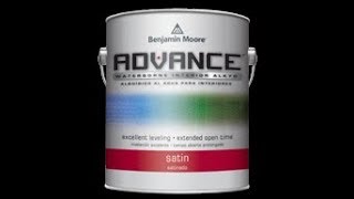 Benjamin Moore Advance Review From A Professional Painting Contractor [upl. by Yenots]