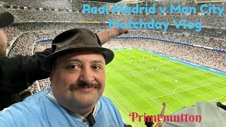 Real Madrid 33 Manchester City Champions League Matchday Vlog A Champions League classic [upl. by Llereg812]